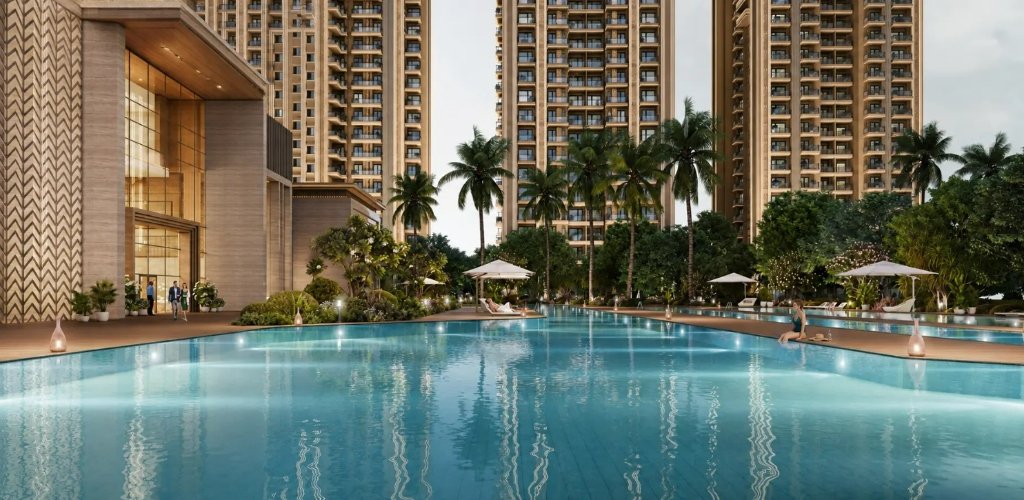 ACE ARTE Resort Swimming Pool and Landscaped Grounds